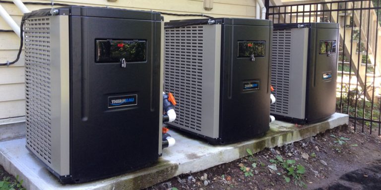 Laurentides health centre - Installed Thermeau pool heat pumps
